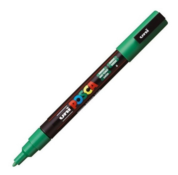 Marcador Posca | 1.3 Mm | Uni | Verde 0
