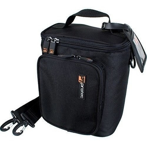 Protec Trompeta Mute Instrumento Bolsa Caso Negro 0