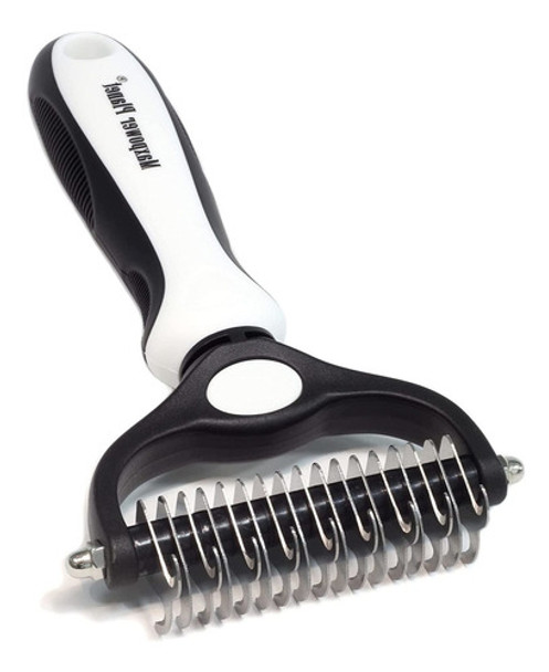 Cepillo De Aseo Remueve Pelo Para Perro Y Gato (blanco) 0