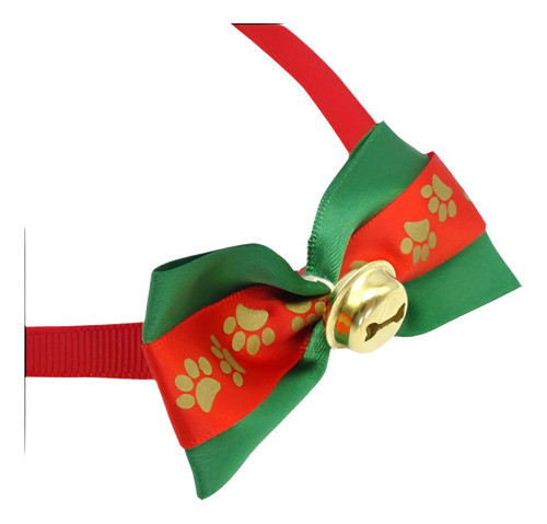 10pcs Navidad Perro Gato Mascotas Pajarita Corbata Ajustable 0