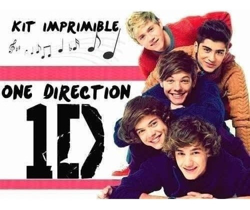 Kit Imprimible   Fiesta De One Direction 1d 0