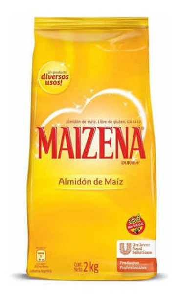 Maicena Maizena X 2 Kg Almidón De Maíz 0 Maicena Maizena X 2 Kg Almidón De Maíz 0