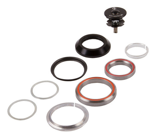 Juego De Direccion P/bicicleta, M-wave 1.1/8 / 1.5 - M390801 0