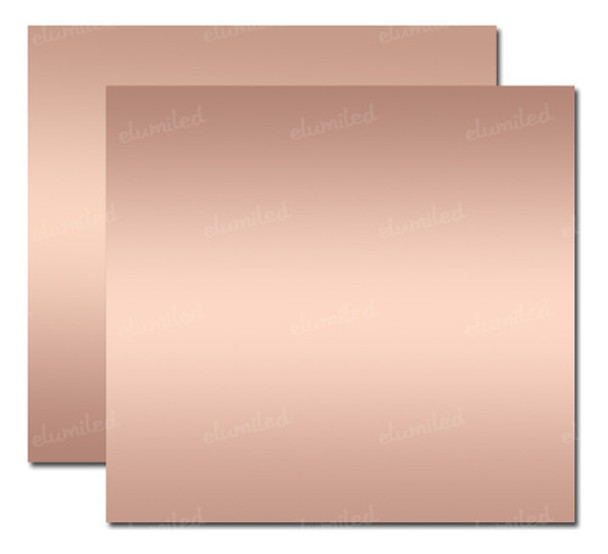 7 Placas Virgen Fenolico 5x5cm Doble Faz Fr2 0