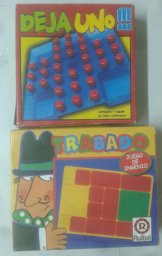 Juegos De Ingenio: Trabado/deja Uno 0