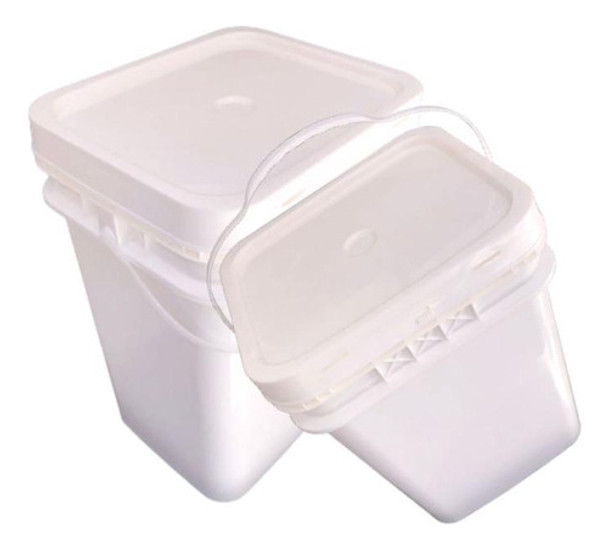 Balde Para Argamassa 20 Litros E Tampa Lacre 0