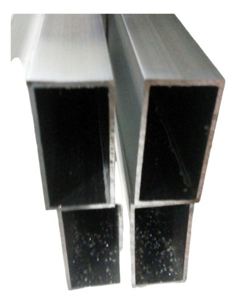 Tubo De Aluminio Blanco 40 X 20 Mm 0 Tubo De Aluminio Blanco 40 X 20 Mm 0