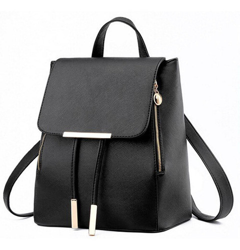 Estados Unidos Mujeres Dama Cuero Mochila Bolso Hombro Viaje 0