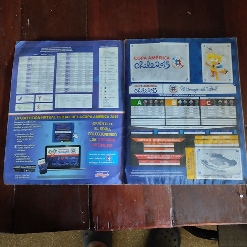 Album De Figuritas Chile 2015 Completo 0