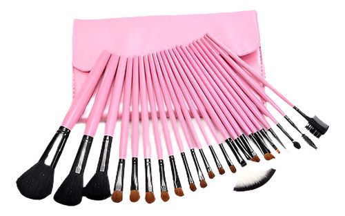 Resplandor 23 Pc Profesional Maquillaje Pinceles Set Kit De 0