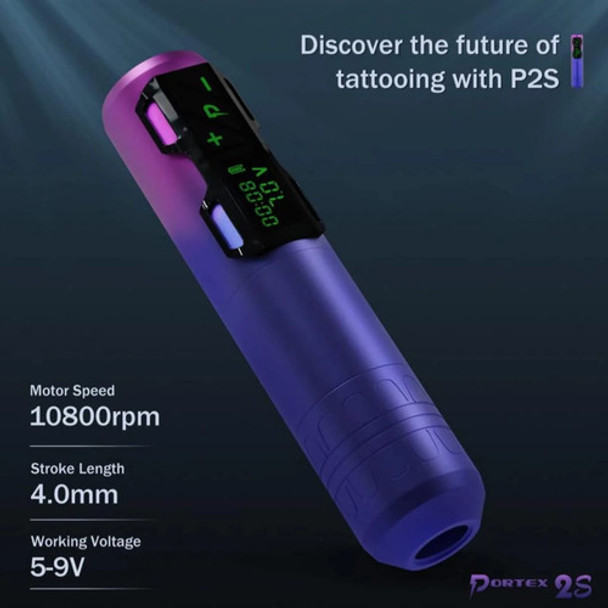 Ez Portex P2s Purple Gradient 4.0mm 0