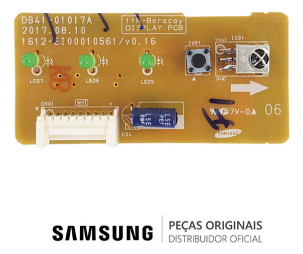 Placa Display Ar Samsung 9000 12000 Btus Slit Hi Wall 0