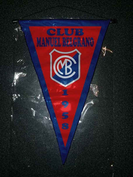Banderin Rugby 37cm Manuel Belgrano 0
