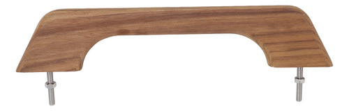 Corrimão Ergonômico De Teca De Alça Única De Madeira Para Ba 0