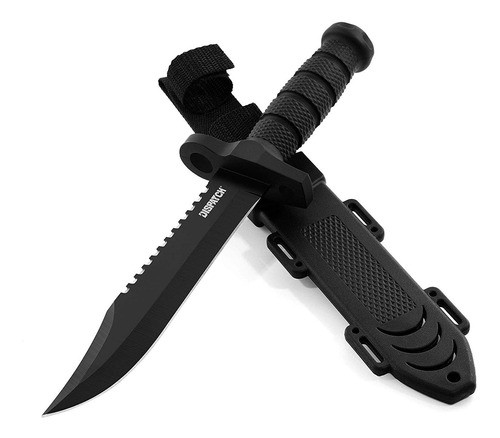 Cuchillo Tactico Bowie Dispatch Camping + Vaina Kydex 0