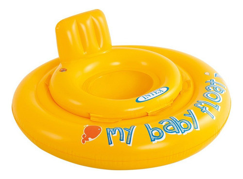 Boia Infantil Intex My Baby Float Amarelo Poltrona 0