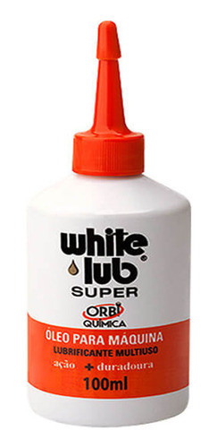 Óleo Multiuso Para Maquina White Lub Super 100ml - Orbi 0
