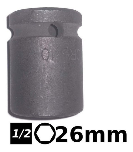 Bocallave Hexagonal De Impacto 1/2 26mm Crossmaster 0
