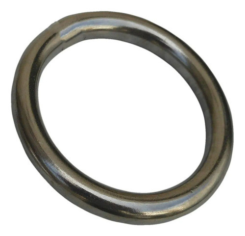 Anel Tipo Argola Inox Sem Soldas 6x40mm 0