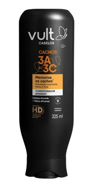 Condicionador Intensivo Para Cabelos Cacheados Vult 325ml 0