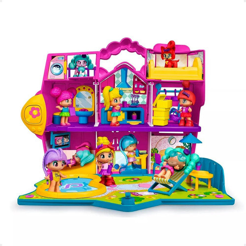 Muñeco Pinypon Accion Accesorios Maletin Apartamento 0