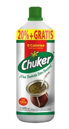 Chuker Edulcorante Liq. 600ml 0