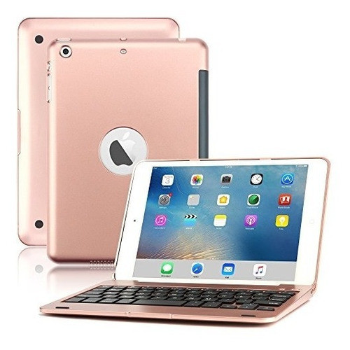 Funda Con Teclado Para iPad Mini, Boriyuan Teclado Inalámbri 0