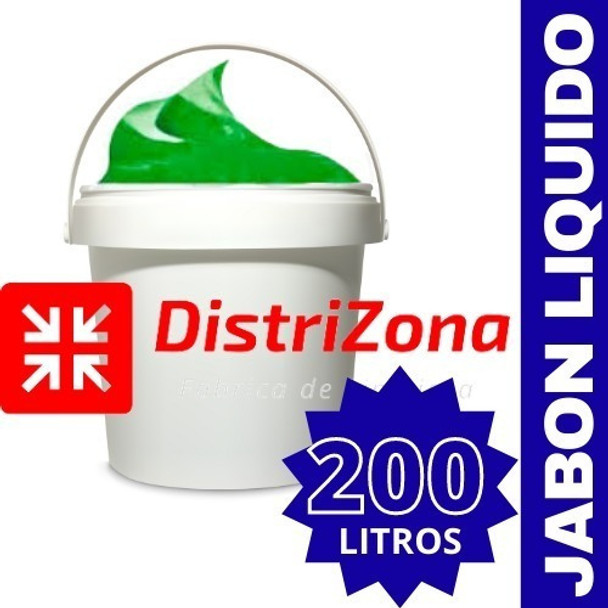 Pasta Concentrada Para 200 Lt Jabón Liquido Calidad Superior 0