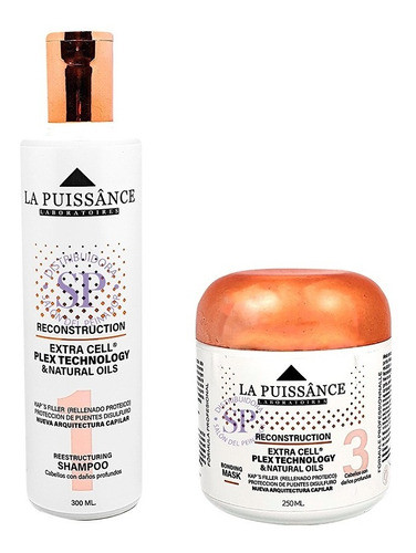 La Puissance Extra Cell Plex Kit Paso 1 + 3 Dañados 0