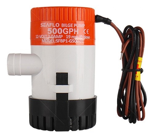Bomba De Porão Seaflo 500 Gph 1890 Litros Hora Lancha - 12v 0