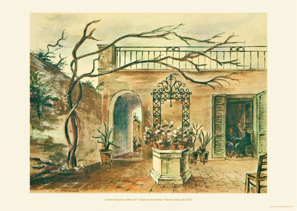 Patio De San Telmo. Arte Argentino. Onofrio Pacenza 0