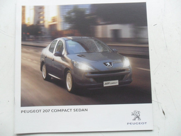Antiguo Folleto Peugeot 207 Auto Catalogo Agencia No Manual 0 Antiguo Folleto Peugeot 207 Auto Catalogo Agencia No Manual 0