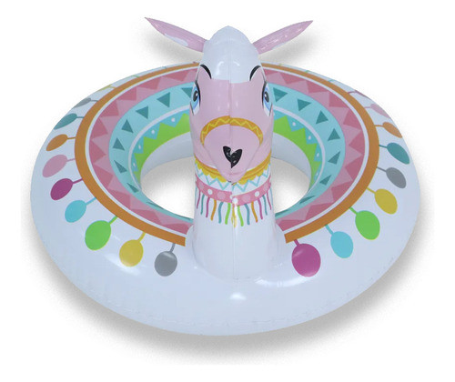 Boia Piscina Infantil  Lhama Bel Inflável Temática 55cm 0