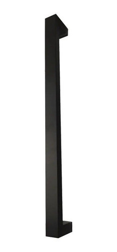 Manijón Barral Rectangular Acero Inox. Negro 40x20x1100 Mm. 0