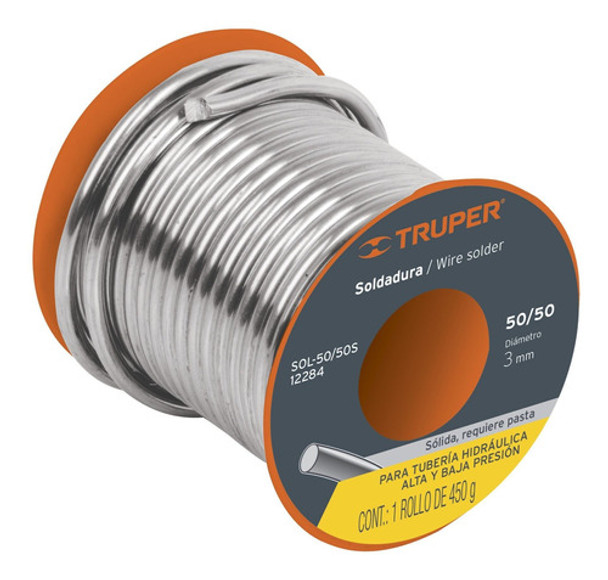 Soldadura Estaño Tuberías De Cobre Y Hojas De Metal Truper 0