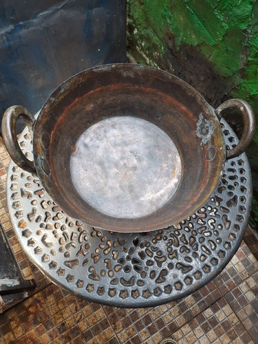 Tacho  De Cobre Maciço Leia A Descrição 0