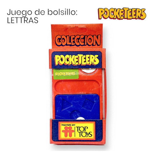 Juego De Bolsillo Pocketeers Marca Tomy, Distrib. X Top T 0