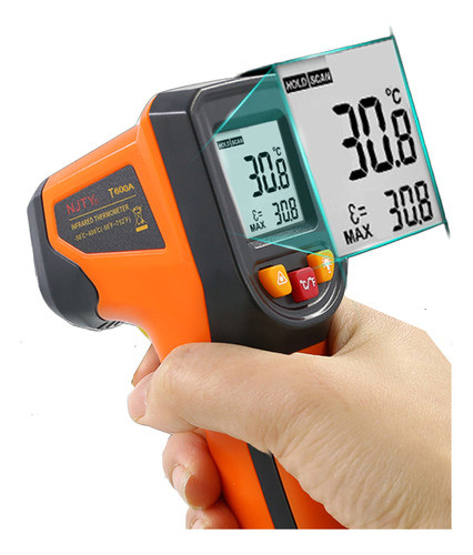 Medidor Temperatura Industrial Profissional Laser -50° 400° 0
