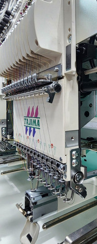 Repuesto Bordadora Tajima Pasahilo Tfmx Completo 12 Colores 0