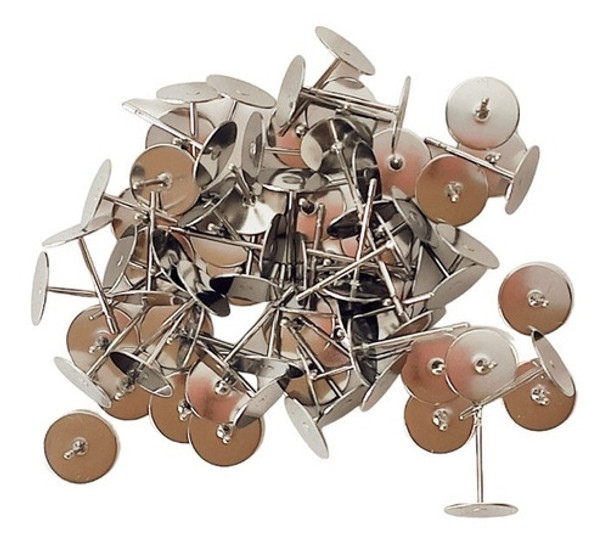 Pasantes | Bases Planas P/ Aro Acero Quir | 8 Mm | 50 Unid. 0