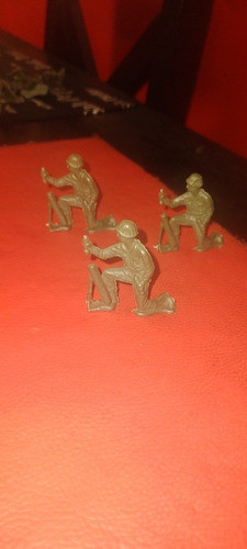 Soldaditos Militares Gris Oscuro 8 0
