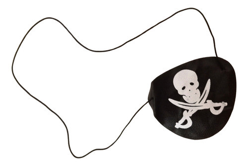 Parche Pirata Pack X12 Plastico Cotillon Disfraz Souvenir 0