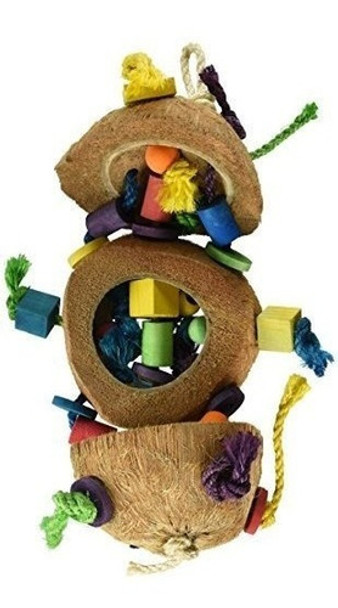 Penn Plax Ba1870 Coco Kabob Con Madera Y Sisal Pet Collar 0 Penn Plax Ba1870 Coco Kabob Con Madera Y Sisal Pet Collar 0