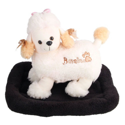 Perro De Peluche Suave Reciclado Cachorro Gato Del Animal Do 0