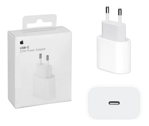 Cargador Celular iPhone Usb-c Apple Adaptador 20w Ficha 0