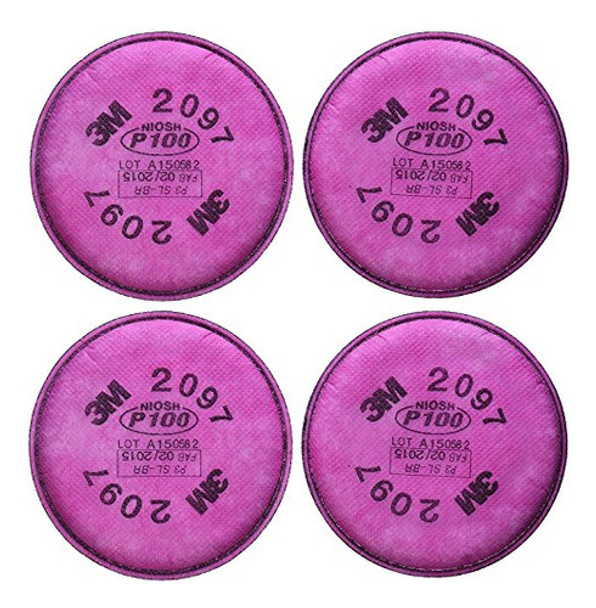 Filtro De Partículas 3m 2097 P100 Com Alívio De Vapor Orgâni 0