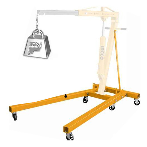 Base Para Elevador De Motores Ingco Hec21-1 0