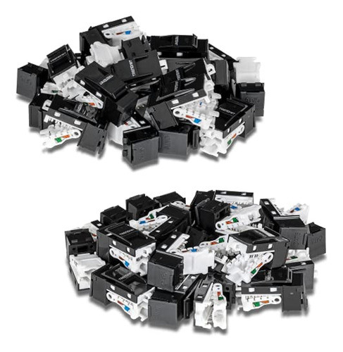 Trendnet Cat6 Rj45 Keystone Jack Paquete De 50, Compatible C 0