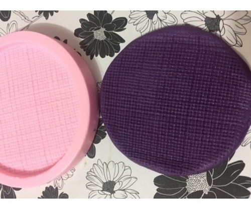 Molde De Silicone Textura Linho Para Decorar Cupcakes 0