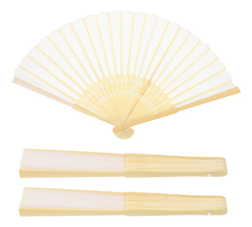 Ventiladores De Papel Japoneses Chineses, Ventilador De Seda 0